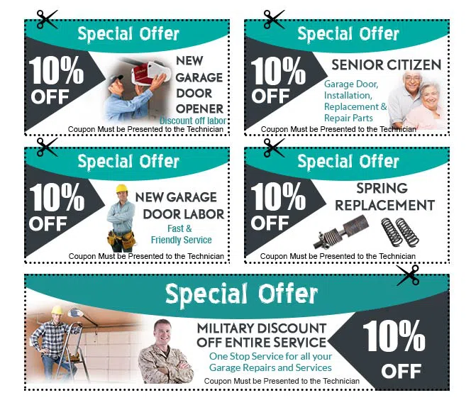 Garage Door Mobile Service Repair Oakland, CA 510-945-5001 - Coupon-set-9
