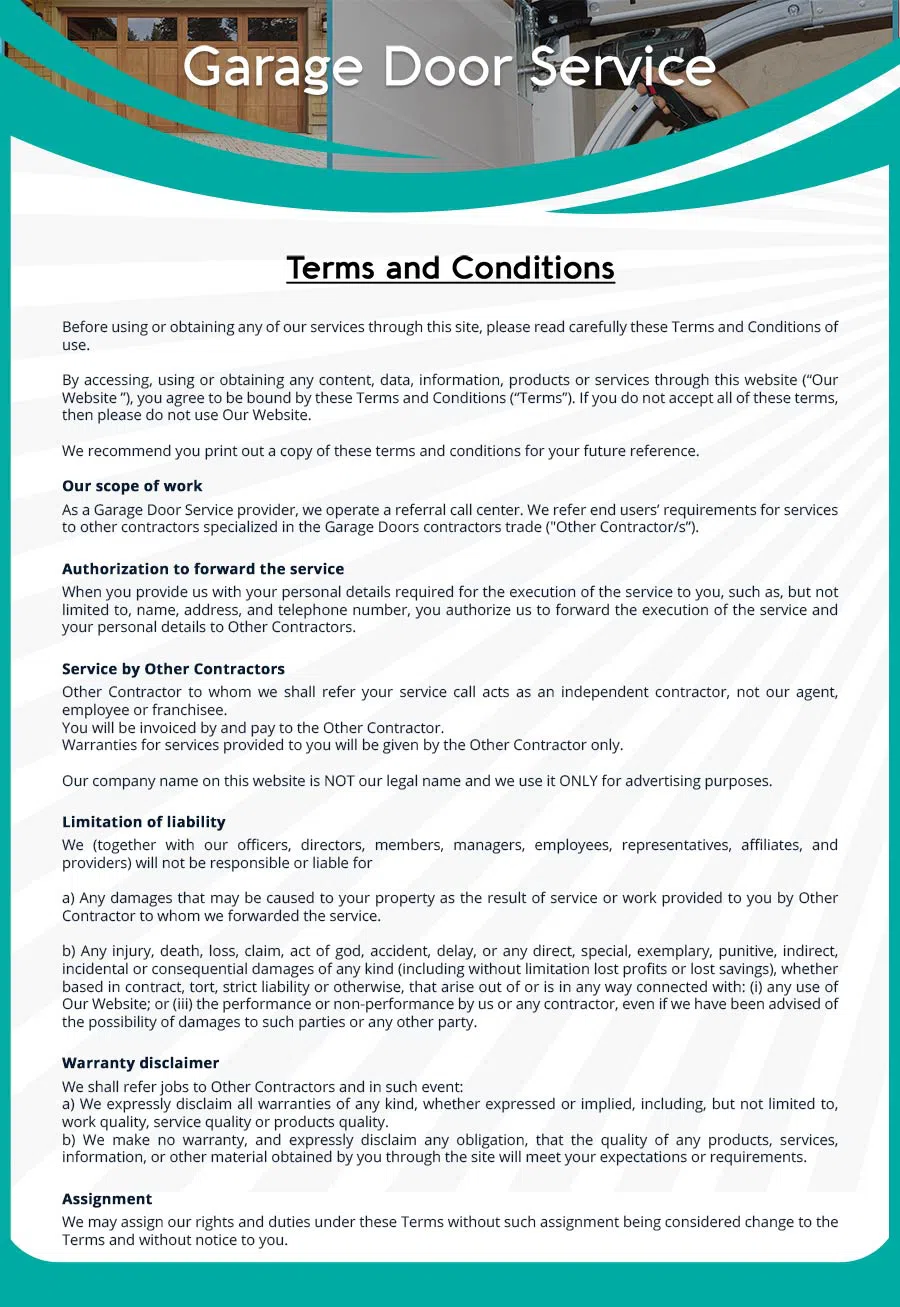 Garage Door Mobile Service Repair Oakland, CA 510-945-5001